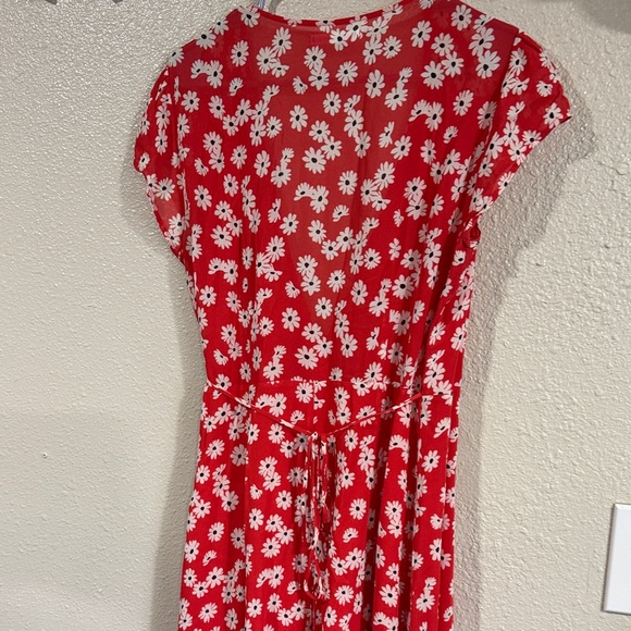 Reformation Red Floral Maxi Dress - Picture 9 of 16